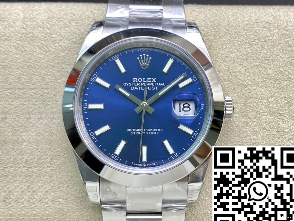 Factory Datejust Blue M126300-0001 VS Rolex Dial 0304